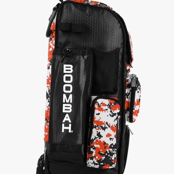 Boombah Rolling Superpack Baseball/Softball Gear Bag - 23-1/2" x 13-1/2" x 9-1/2 - Picture 3 of 3